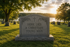 Here Lies a Christian Young Man