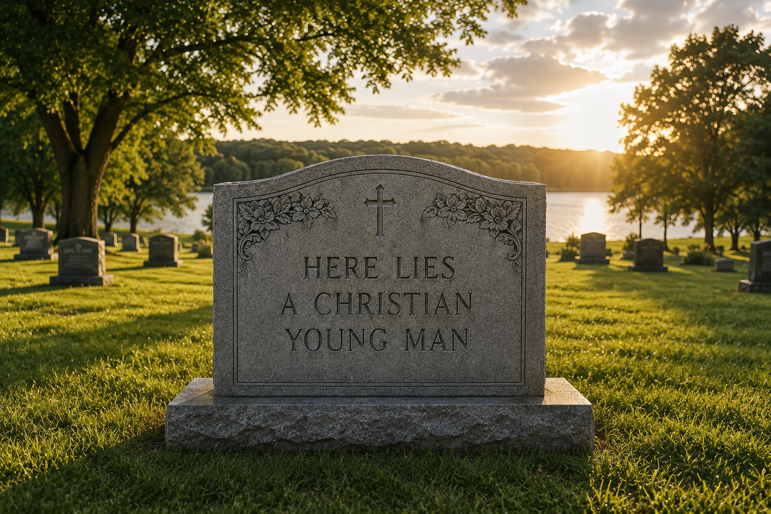 Here Lies a Christian Young Man