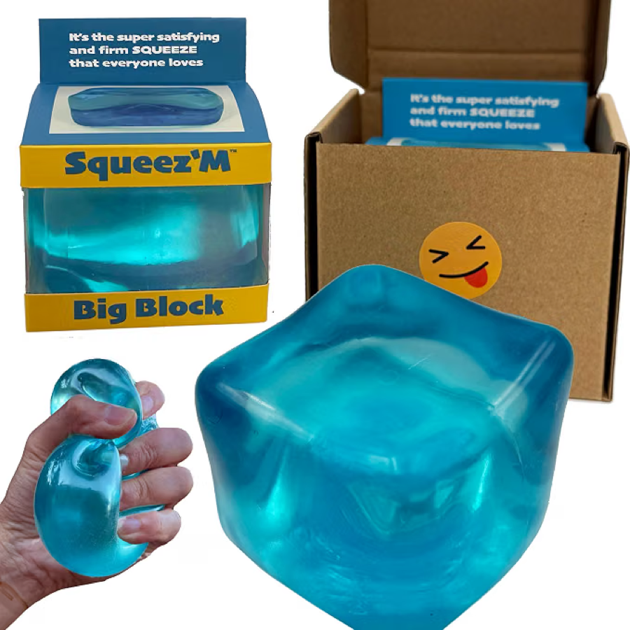 Squeez'M Big Block stress cube